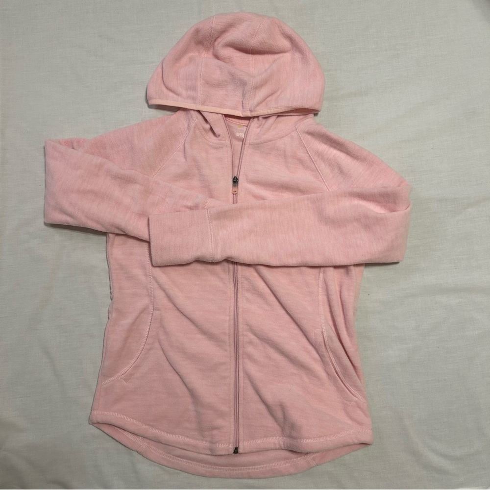 Pink Fleece Athletic Jacket